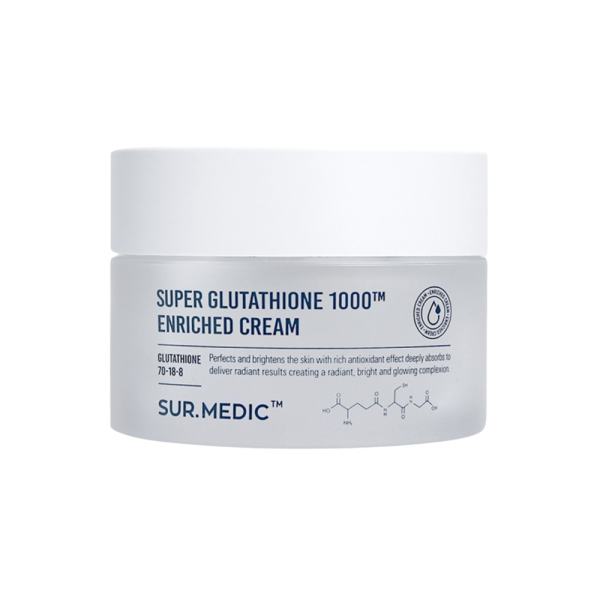 Kem Dưỡng Sur.Medic+ Super Glutathione 1000™ Enriched Cream 50mL
