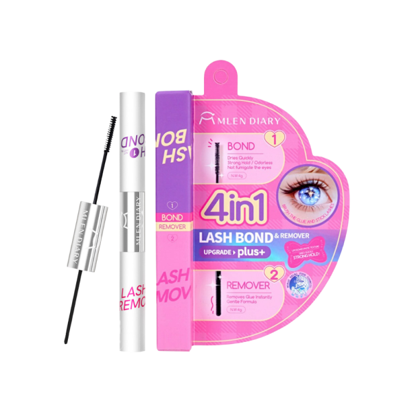 Keo 2 Đầu Mascara Mlen Diary 4in1 Lash Bond & Remover Plus+ 8g