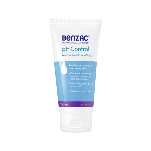 Sữa Rửa Mặt BENZAC PH Control Antibacterial Face Wash 150mL
