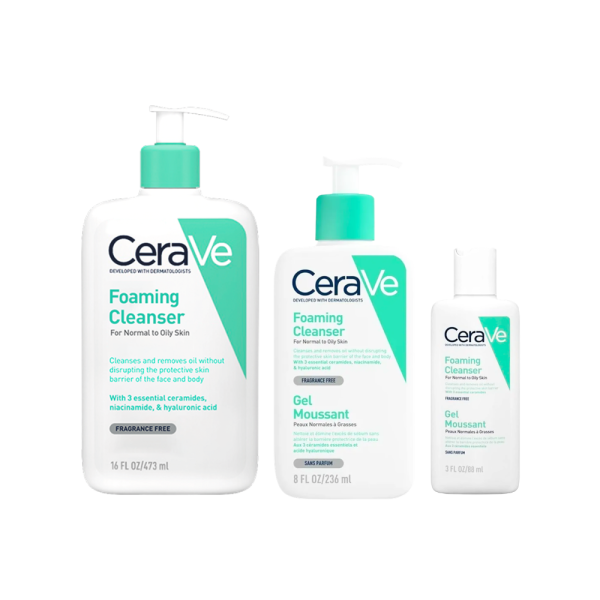 Sữa Rửa Mặt CeraVe Foaming Cleanser for Normal to Oily Skin