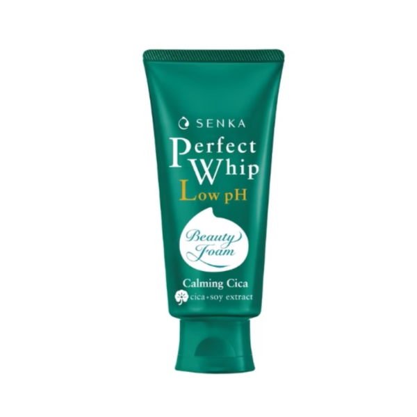 Sữa Rửa Mặt Senka Perfect Whip 100g Low PH Calming Cica