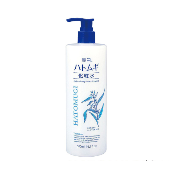 Nước Hoa Hồng Ý Dĩ Hatomugi Lotion 500mL