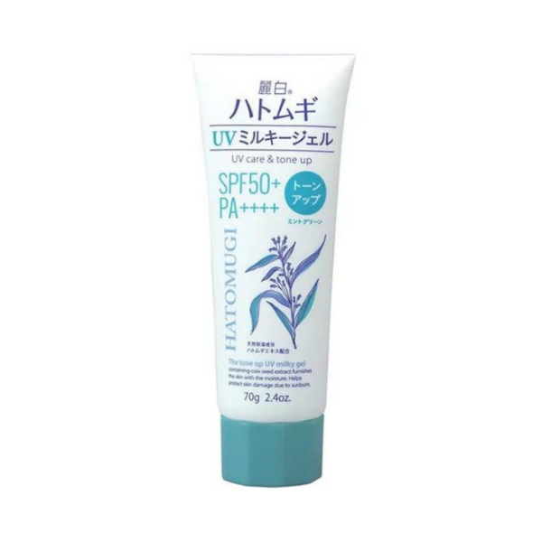 Kem Chống Nắng Hatomugi The Tone Up UV Milky Gel SPF50+ PA++++ 70g