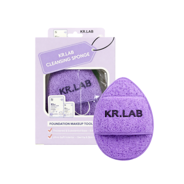 Bộ 3 Miếng Rửa Mặt Bọt Biển KR.LAB Cleansing Sponge