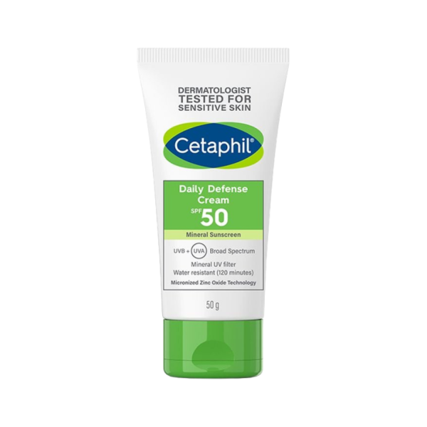 Kem Chống Nắng Cetaphil Daily Defense Cream SPF50