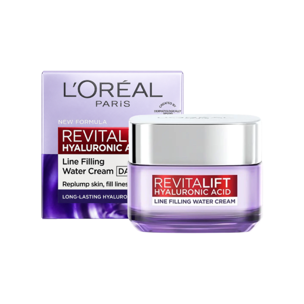 Kem Dưỡng L'Oreal Paris Revitalift Hyaluronic Acid Line Filling Water Cream 15mL
