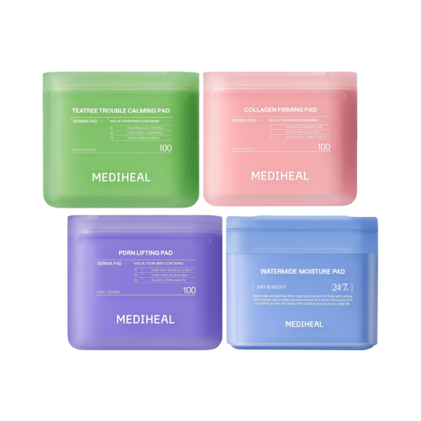 Toner Pads Mediheal Dưỡng Ẩm & Làm Dịu Da - 100 Miếng