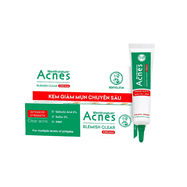 Kem Giảm Mụn ACNES Chuyên Sâu - Blemish Clear Cream 10g