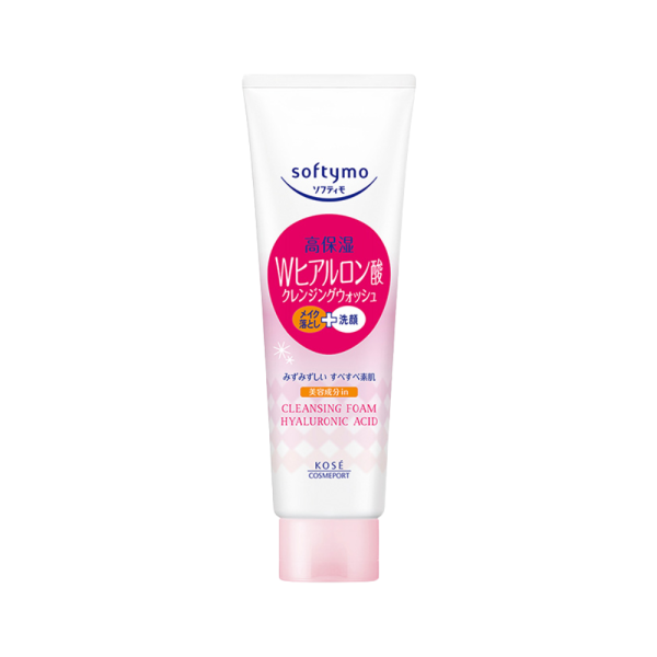 Sữa Rửa Mặt Kose Softymo Cleansing Foam Hyaluronic Acid 190g