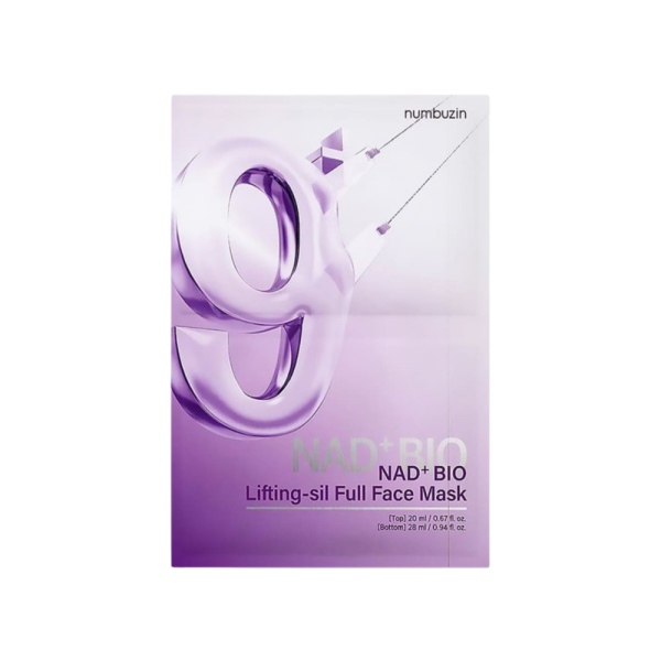 Mặt Nạ Numbuzin No.9+ NAD+BIO Lifting-Sil Full Face Mask 20ml