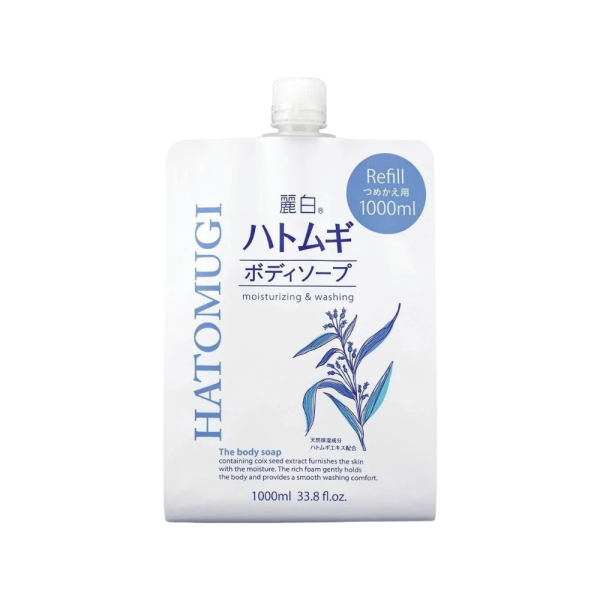 Sữa Tắm Hatomugi Moisturizing & Washing - Túi Refill 1000mL