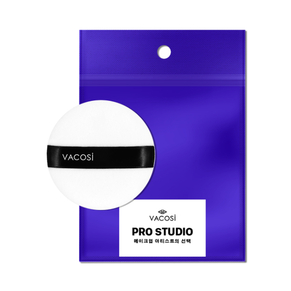 Bông Phấn Khô Vacosi Tròn Nhỏ Pro PK02