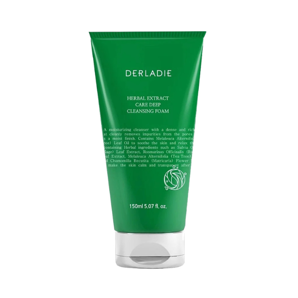 Sữa Rửa Mặt Derladie Herbal Extract Care Deep Cleansing Foam 150mL