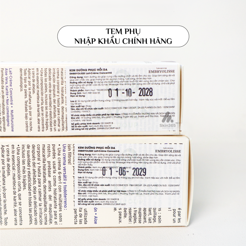 Official secondary label
