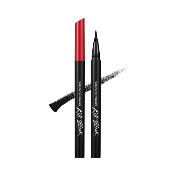 Kẻ Mắt Clio Superproof Pen Liner Kill Black