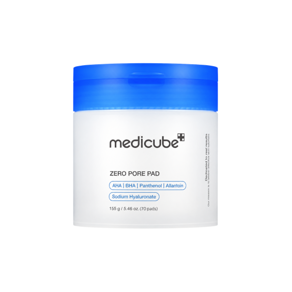 Bông Dưỡng Da Medicube Zero Pore Pad 2.0 155g (70 Pads)