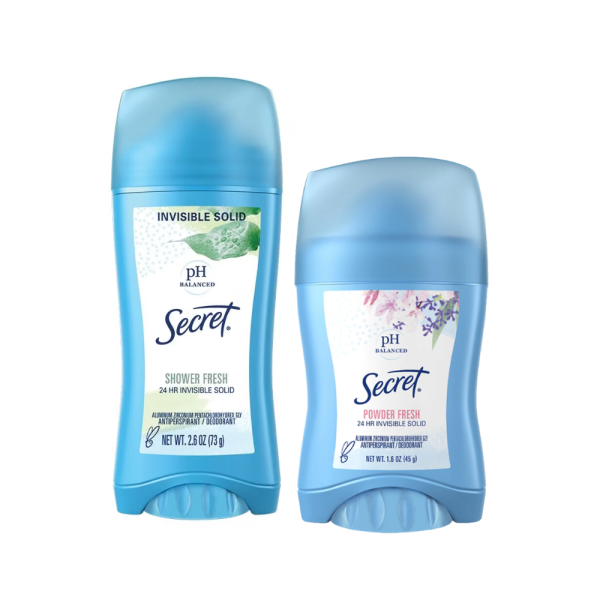 Sáp Khử Mùi Secret pH Balanced 24Hr Invisible Solid