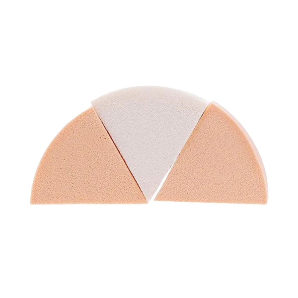 Bông Phấn Ướt Tam Giác Nhọn Vacosi Wedge Sponge 3Pcs BP12
