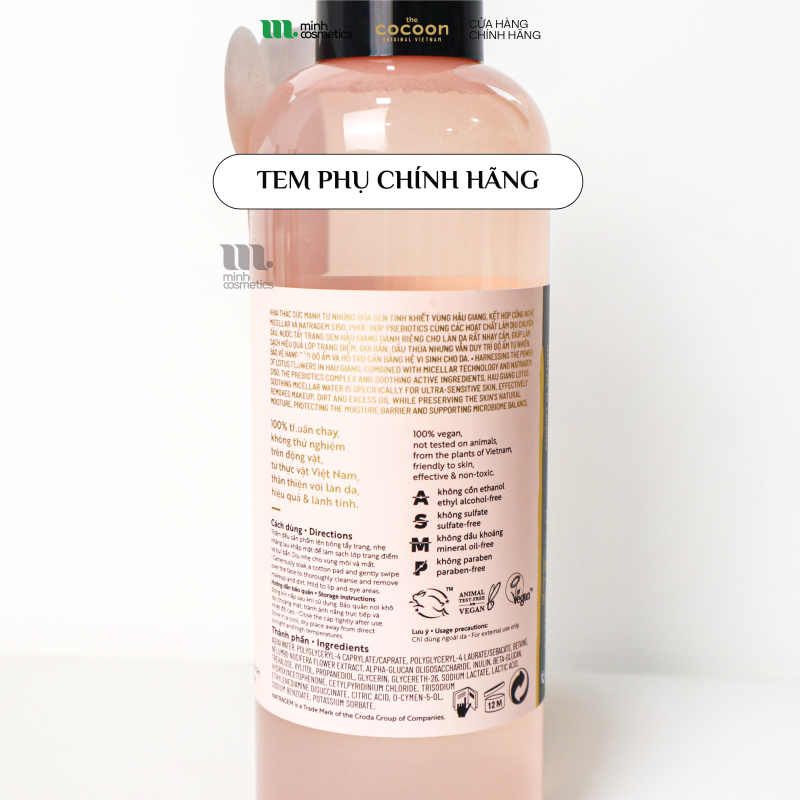 Tem phụ chính hãng