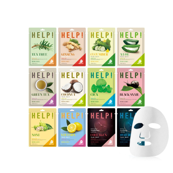 Mặt Nạ Bergamo Help Mask Sheet 25mL