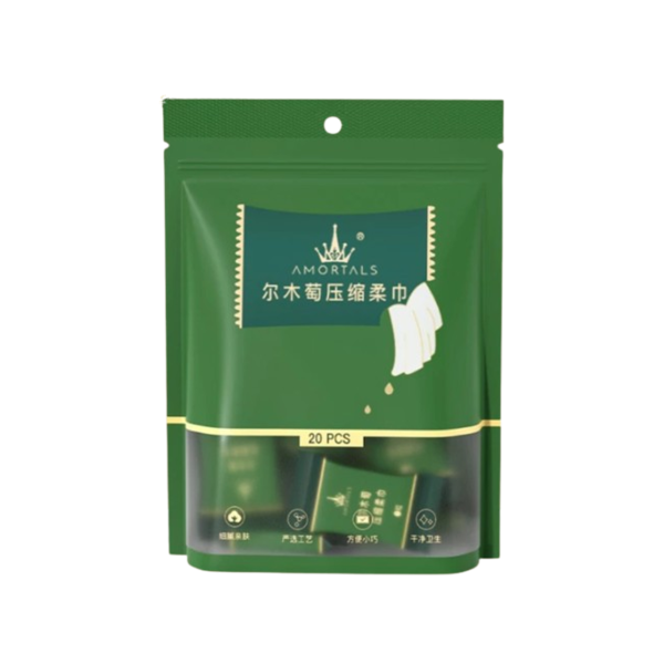 Set 5 Khăn Nén AMORTALS Compressed Towel Tablets