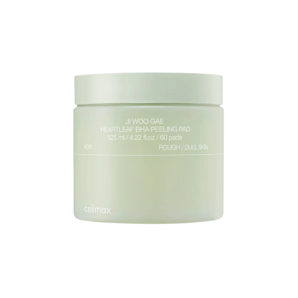 Toner Pad Tẩy Tế Bào Chết Celimax Ji Woo Gae Heartleaf BHA Peeling Pad 60 Pads