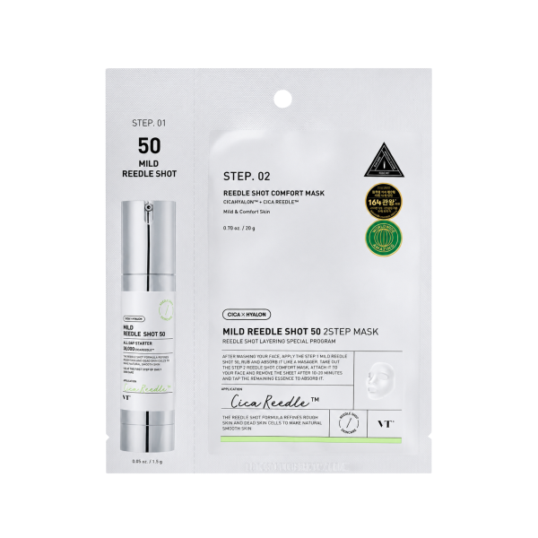 Mặt Nạ VT Mild Reedle Shot 50 2Step Mask 20g + 1.5g