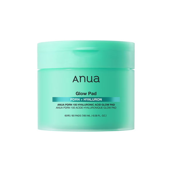 Toner Pad Anua PDRN 100 Hyaluronic Acid Glow Pad (60 Pads)