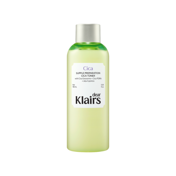 Nước Hoa Hồng Klairs Supple Preparation Cica Toner 180mL