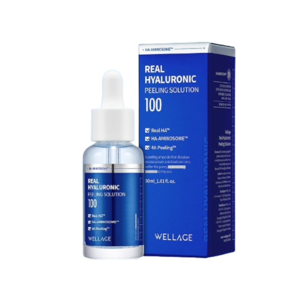 Tinh Chất Wellage Real Hyaluronic Peeling Solution 30mL