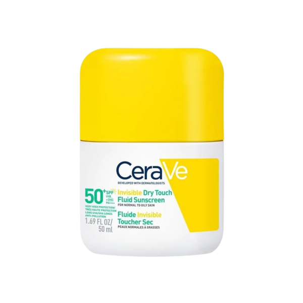 Sữa Chống Nắng CeraVe Invisible Dry Touch Fluid Sunscreen SPF 50+ PA++++ 50mL