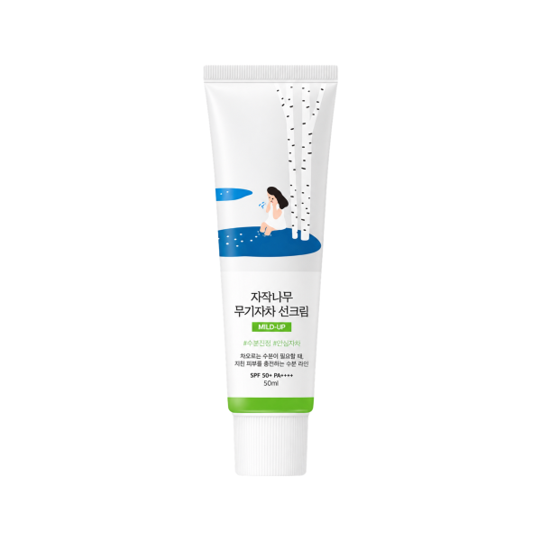 Kem Chống Nắng Round Lab Birch Juice Mild-Up Sunscreen 50mL