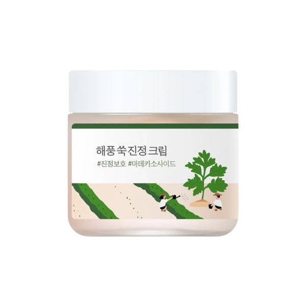 Kem Dưỡng Round Lab Mugwort Calming Cream 80mL