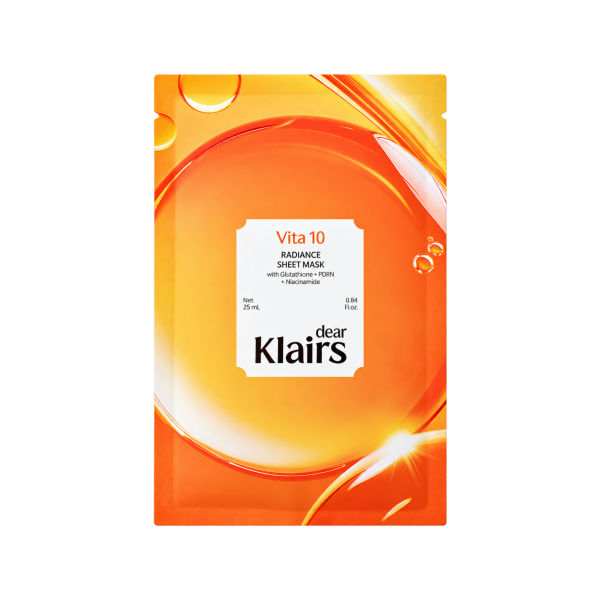Mặt Nạ Dear Klairs Vita 10 Radiance Sheet Mask 25mL
