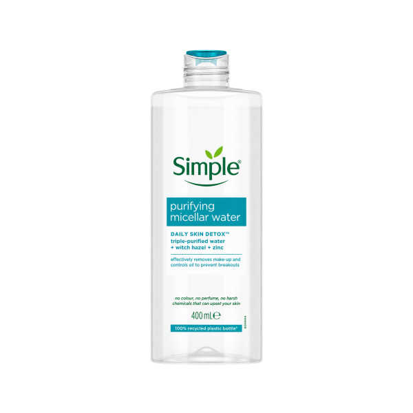 Nước Tẩy Trang Simple Purifying Micellar Water 400mL