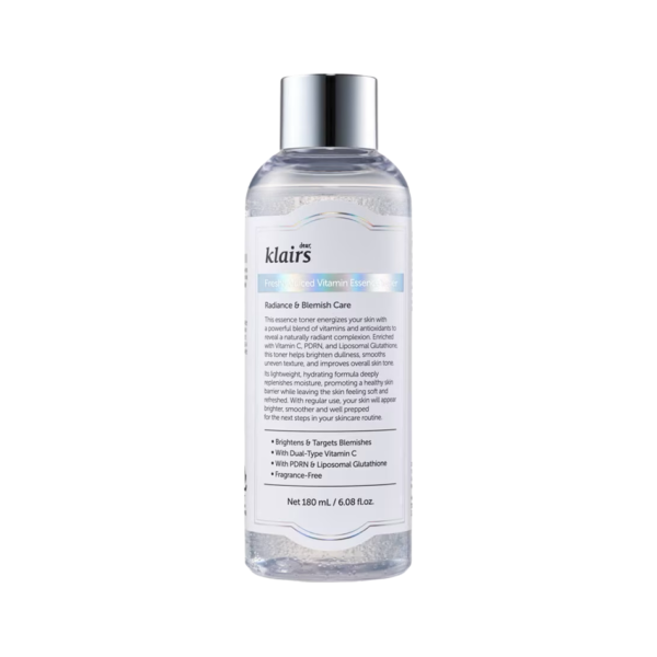 Nước Hoa Hồng Klairs Freshly Juiced Vitamin Essence Toner 180mL
