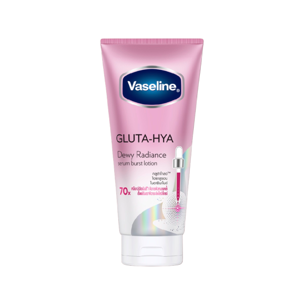 Dưỡng Thể Vaseline Healthy Bright Gluta-hya Serum Burst Lotion 70X 300mL - Dewy Radiance