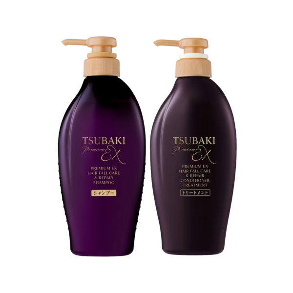 Dầu Gội / Xả Tsubaki Premium EX Hair Fall Care & Repair 450mL