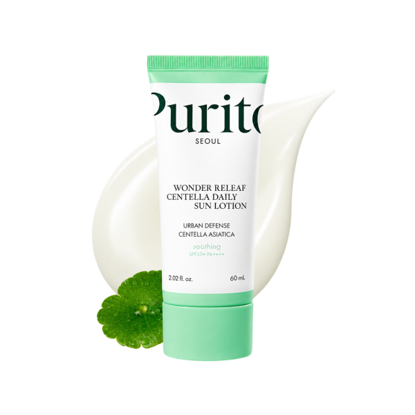 Kem Chống Nắng Purito Wonder Releaf Centella Daily Sun Lotion SPF50+ PA++++ 60mL