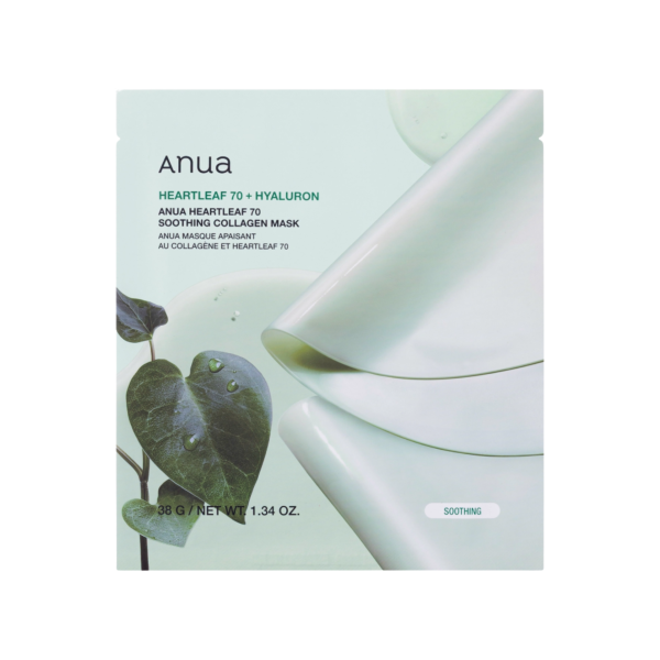 Mặt Nạ Thạch Anua Heartleaf 70 Soothing Collagen Mask 38g