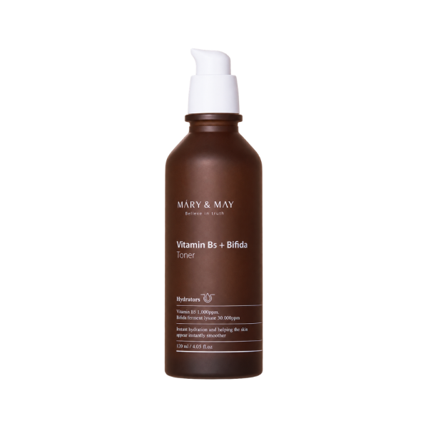Nước Cân Bằng Mary&May Vitamin B5 + Bifida Toner 120mL