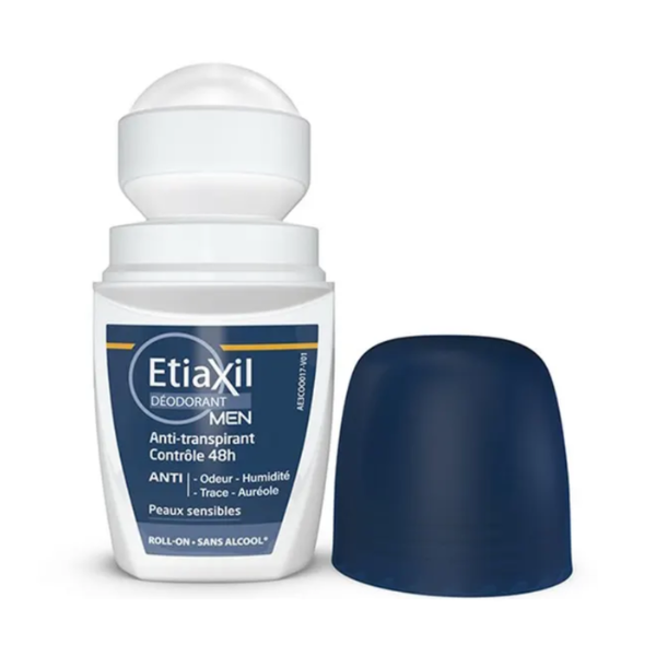 Lăn Khử Mùi Etiaxil Deodorant Men Anti-Transpirant Controle 48h Roll-On 50mL