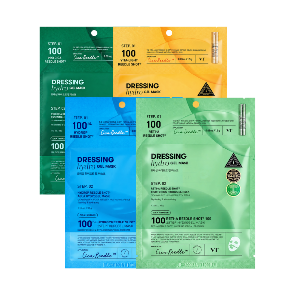 Mặt Nạ VT Reedle Shot 100 2Step Hydrogel Mask 33g