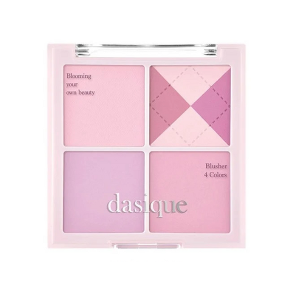 Phấn Má Dasique Blending Mood Cheek 4 Colors 11.4g Violet Knit 05