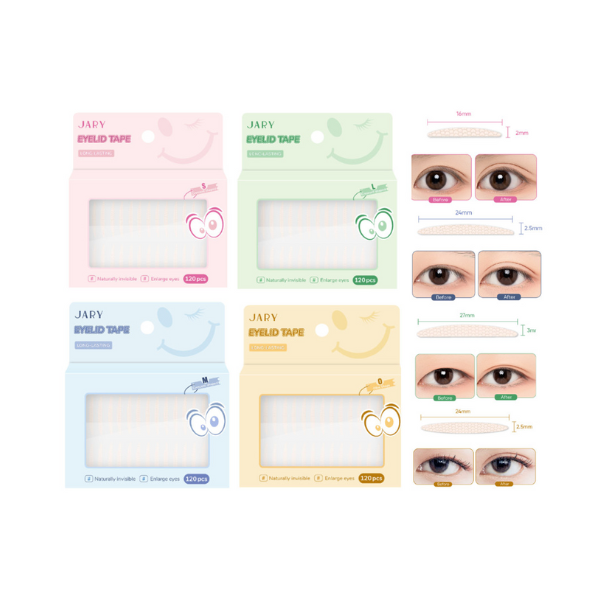 Miếng Dán Kích Mí JARY Eyelid Tape 120 Miếng