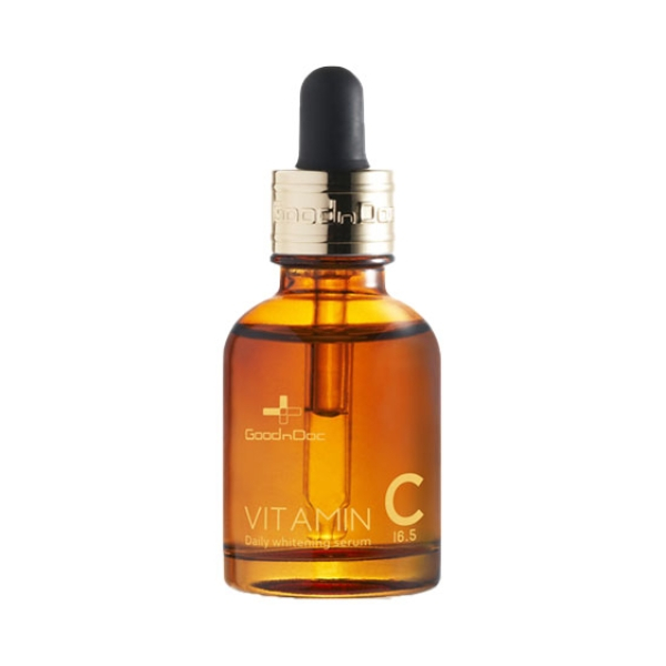 Tinh Chất Dưỡng GoodnDoc Vitamin C-16.5 Daily Whitening Serum 30mL