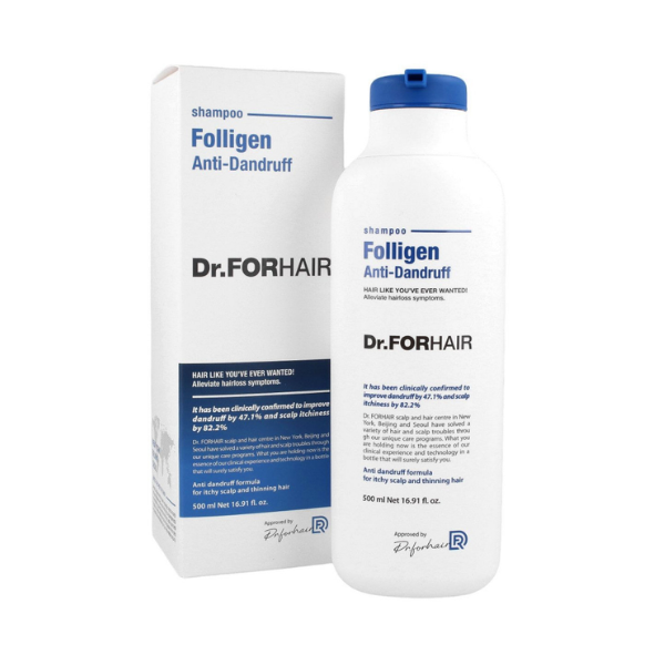 Dầu Gội Dr.ForHair Folligen Anti-Dandruff Shampoo 500mL