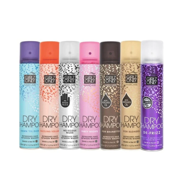 Dầu Gội Khô Girlz Only Dry Shampoo 200mL