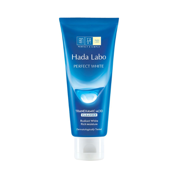 Kem Rửa Mặt Dưỡng Sáng Da Hada Labo Perfect White Arbutin Cleanser 80g