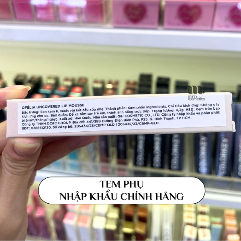 Tem phụ chính hãng